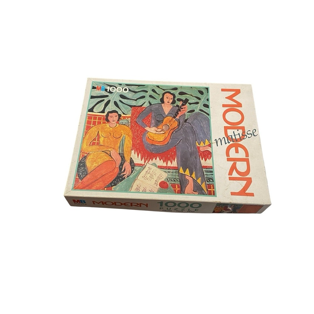 MB Modern Henri Matisse Music Musique 1000 Piece Puzzle 1991